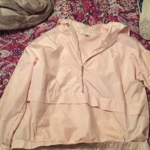 Light pink Forever 21 anorak